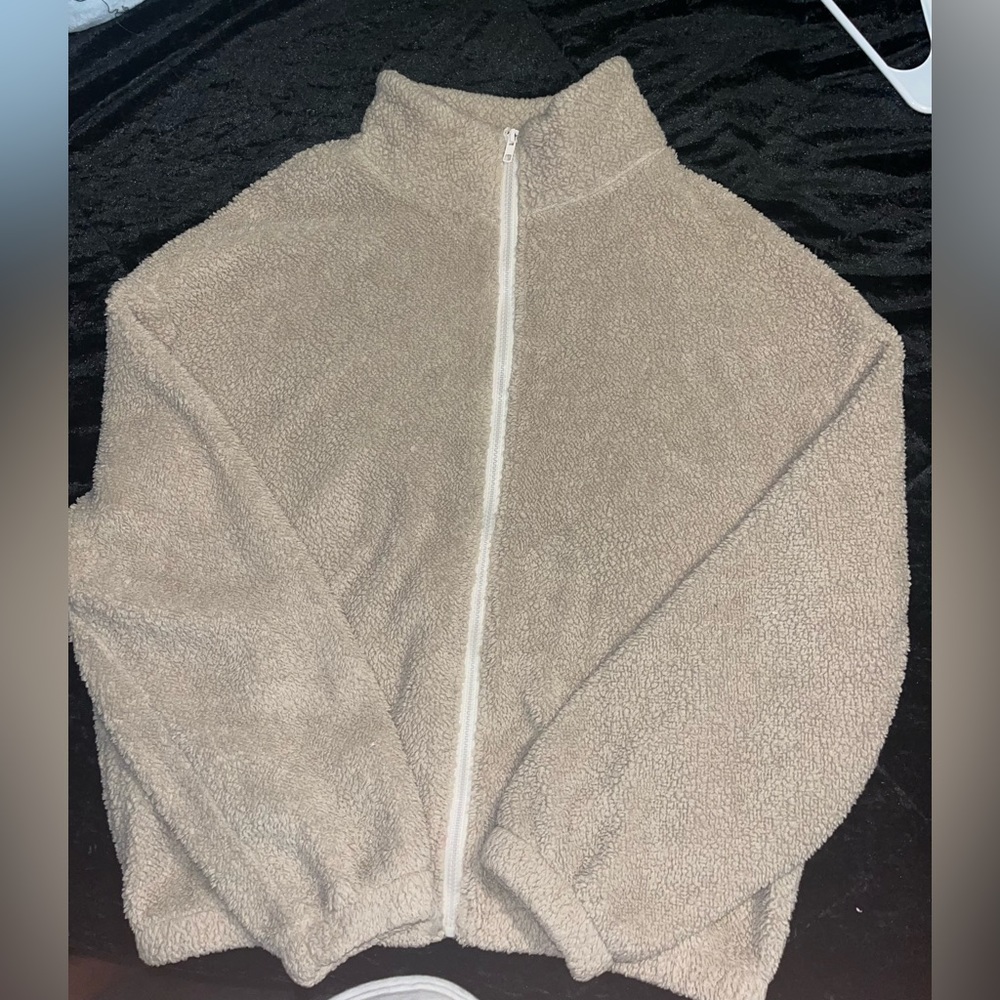 Light brown teddy jacket